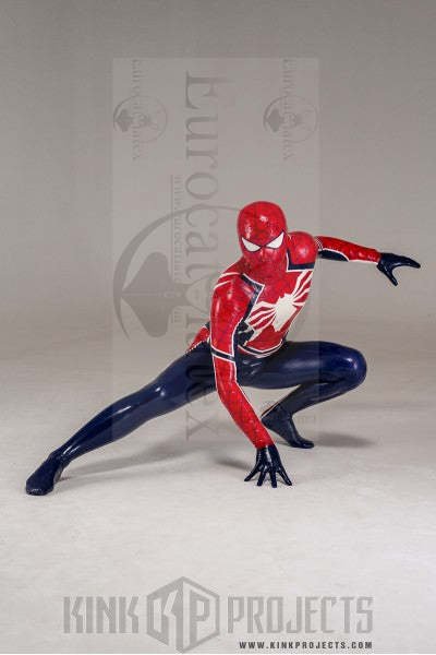 eurocat latex Male 'Spidey Two' rubber Costume Catsuit