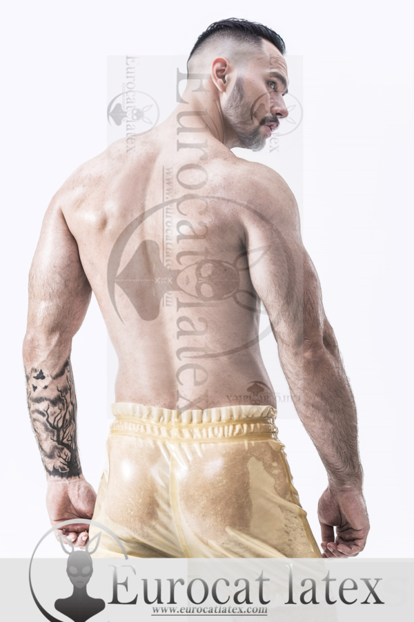 eurocat latex Male Natural Latex Elasticated Panties
