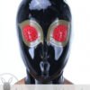 eurocat Male Latex Hood Rubber Fetish Wear Cosplay catsuits FISH EYES MASK