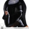 eurocat Male Latex Hood Rubber Fetish Wear Cosplay catsuits  MASK GIMP