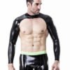 eurocat latex Male Neck Entry Long-Sleeved Shoulder Strap