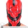 eurocat Male Latex Hood Rubber Fetish Wear Cosplay catsuits DRONE MASK