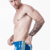 eurocat latex Male Triple Stripe Swim Trunks