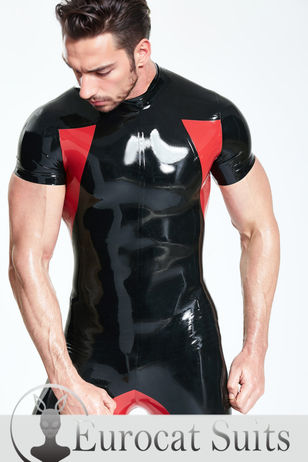 Male Short-sleeved 'Sporty' Catsuit