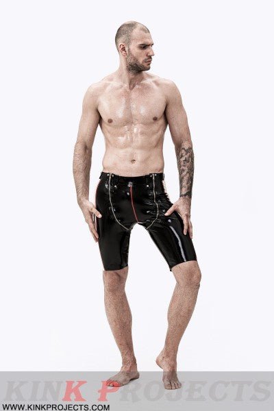 eurocat latex Male Convertible Bermuda Style Shorts