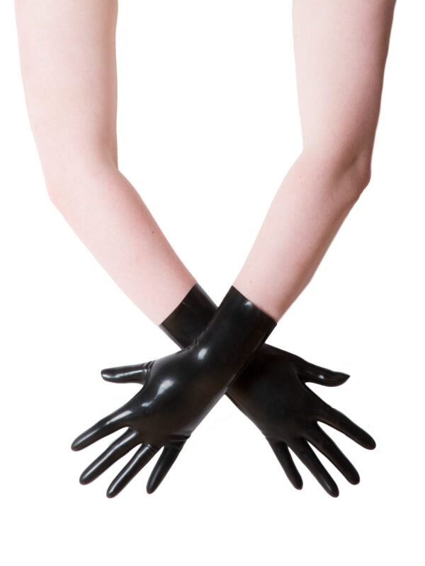 Classic Black Latex Gloves