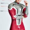 eurocat latex Male 'Dynamo' Back Zipper Catsuit