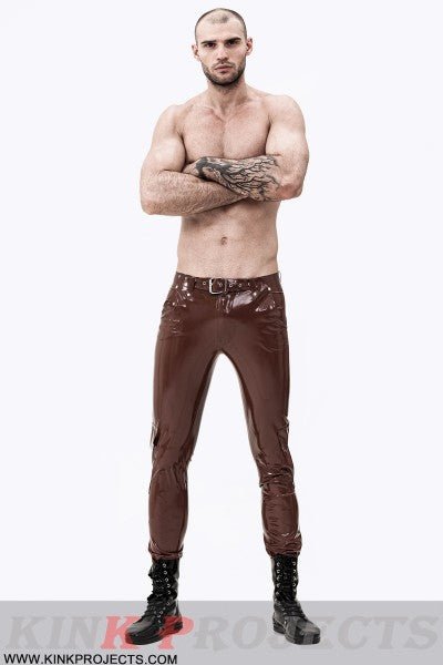 eurocat latex Male rubber 'Cargo' Pocketed Jeans