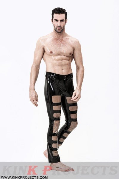 eurocat latex Male Panelled Romper Pants