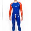 Male 'Sportsman' Round Neck Catsuit With Codpiece