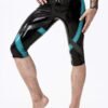 eurocat latex Male 'Crossways' rubber Knee-Length Leggings