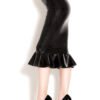 Latex Marilyn Pencil Skirt