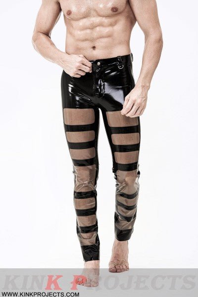 eurocat latex Male Panelled Romper Pants