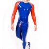 Male 'Sportsman' Round Neck Catsuit With Codpiece