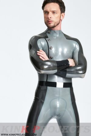 eurocat latex Male 'Flight Commander' rubber Catsuit
