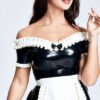 eurocat latex 'Cafe Cutie' rubber Waitress Uniform Dress