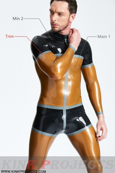 eurocat latex Male 'Sporty' Catsuit