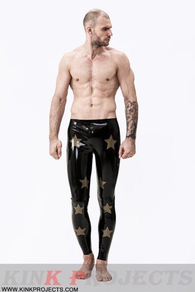 eurocat latex Male 'Star-Spangled' Leggings