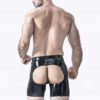 eurocat latex Male Codpiece & Bum Hole Shorts