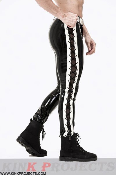 eurocat latex Male Drawstring-Leg Jeans