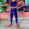 Male 'Sportsman' Round Neck Catsuit With Codpiece