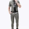 eurocat latex Male Short Sleeves Military Uniform Shirt