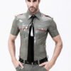 eurocat latex Male Short Sleeves Military Uniform Shirt