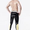 eurocat latex Male Padded Thighs Zipperless rubber Leggings