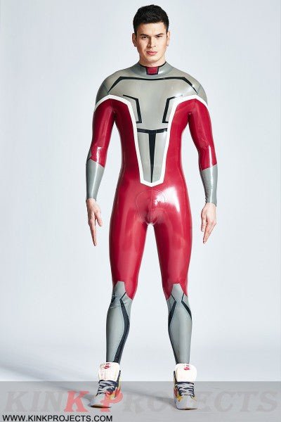 eurocat latex Male 'Dynamo' Back Zipper Catsuit
