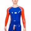 Male 'Sportsman' Round Neck Catsuit With Codpiece