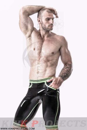 eurocat latex Male Pocketed Bermuda Style Shorts