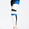 eurocat latex female Leggings Tri-Color Tights