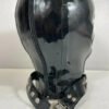 Latex Pin hole Eyes Open Mouth Hood