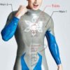 eurocat latex Male 'Hexagramite' Catsuit