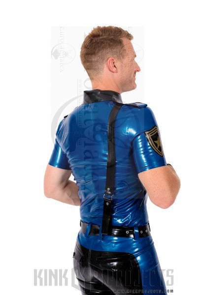 eurocat latex Male Short Sleeves Military Police Shirt