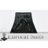 eurocat Male Latex hood fetish wear vacuum cube Rubber Mask Eyes Club Cosplay black