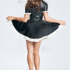 latex handmade Simple Waitress Dress