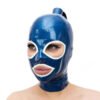 Latex Hood with Ponytail