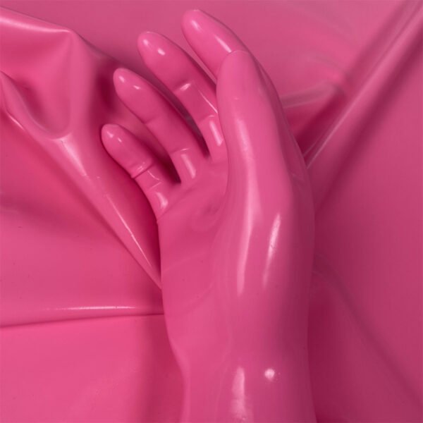 male fetihs latex gloves Short, Stretchy and Body Safe rubber Gloves chlorined 0.4mm