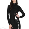 Latex High Collared Dress