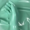 Jade Green Classic Short Molded Latex Gloves