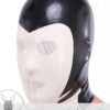eurocat Male Latex Hood Rubber Fetish Wear Cosplay catsuits LASER PERFORATE TWO COLORS MASK