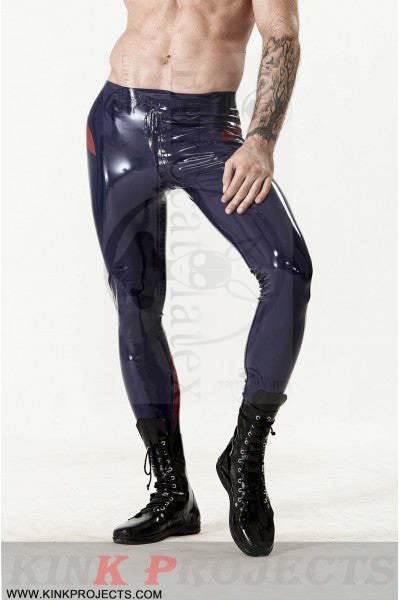eurocat latex Male Through-Zip Leggings