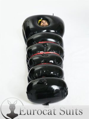 Latex Sexy Inflatable outer thickness is 0.6mm outer is Black inner is Yellow
