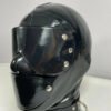 Latex Hood with Detachable Blindfold
