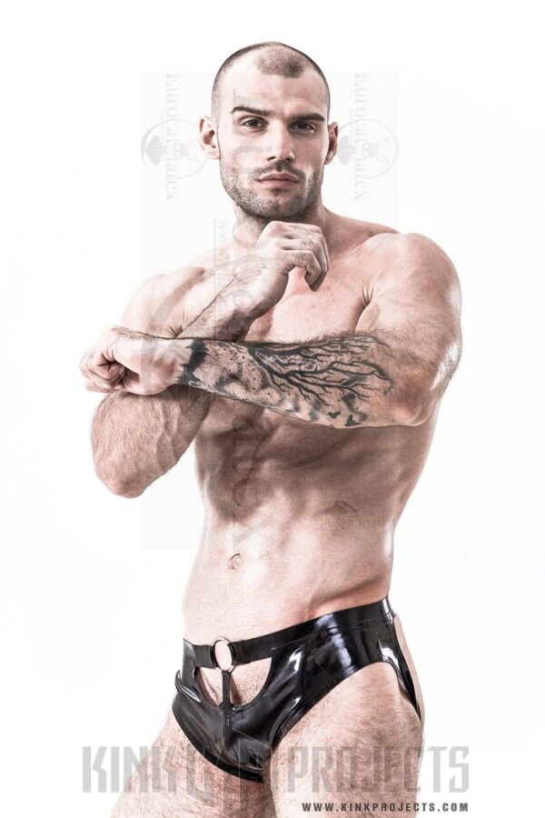 eurocat latex Male rubber Jockstrap Brief