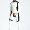 Male 'White Knight' Back Zip Catsuit