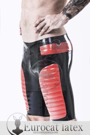 eurocat latex Male Padded Fetish Bermudas