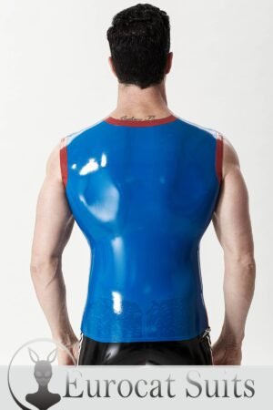 eurocat latex Male Sleeveless Tank Top