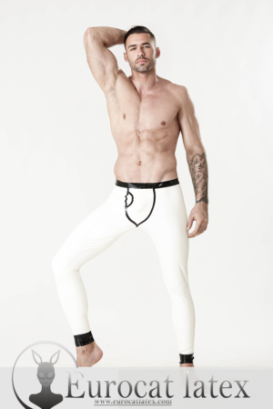 eurocat latex Pure White leggings